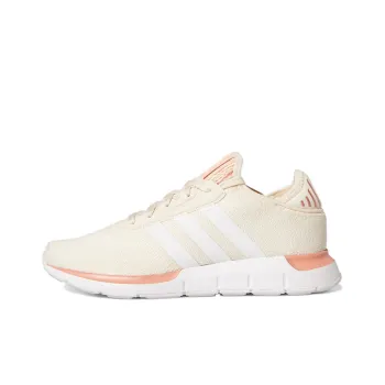 Adidas Originals Swift Run Lightweight Wear-resistant And Non-slip Low-Top Running Shoes Women's Beige Orange