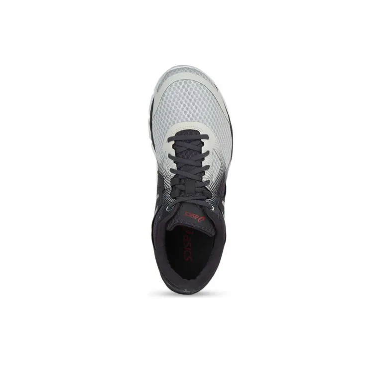 Asics 33-DFA Wear-Resistant Low-Top Running Shoes Men's Gray Black Silver-3