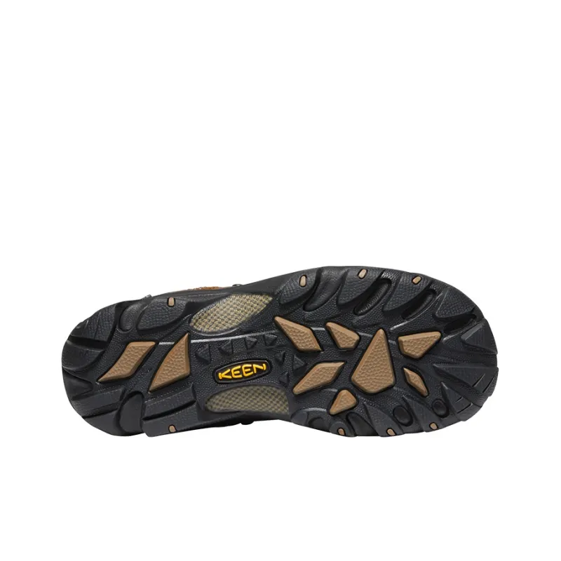 KEEN Pyrenees Anti Slip Wear Resistant High Top Trekking Shoes Women's Brown-5