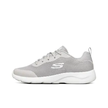 Skechers Dynamight 2.0 Lightweight Low Top Running Shoes Men's Light Gray