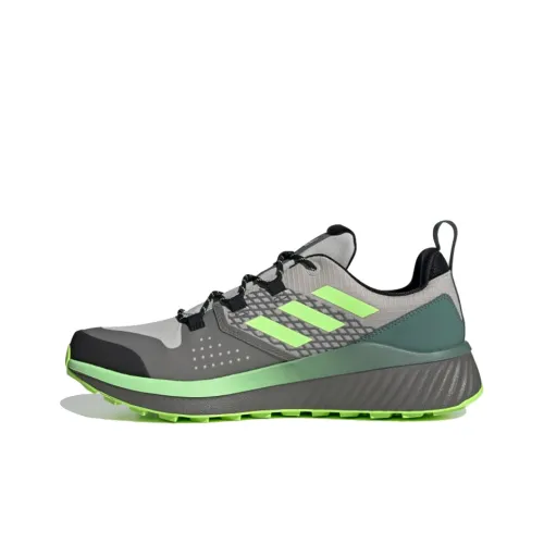 Adidas Terrex Folgian Hiking / Trekking Shoes Unisex Low-Top Gray/Green