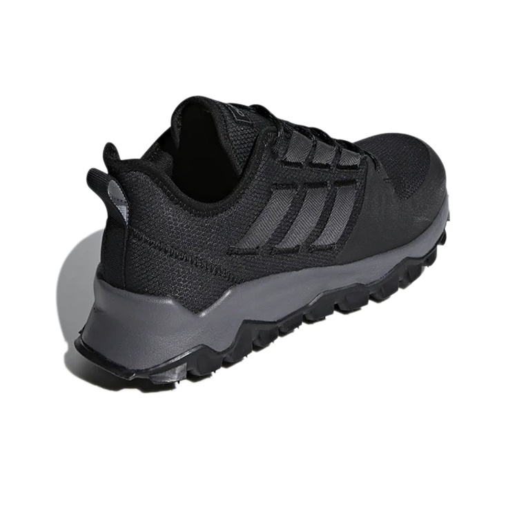 Adidas Kanadia Trail Running Shoes Men Low top Carbon Black US M 9