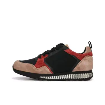 GUCCI Cushioning Anti-Slip Wear-Resistant Breathability Low-Top Sports Casual Shoes Men's Tea Brown