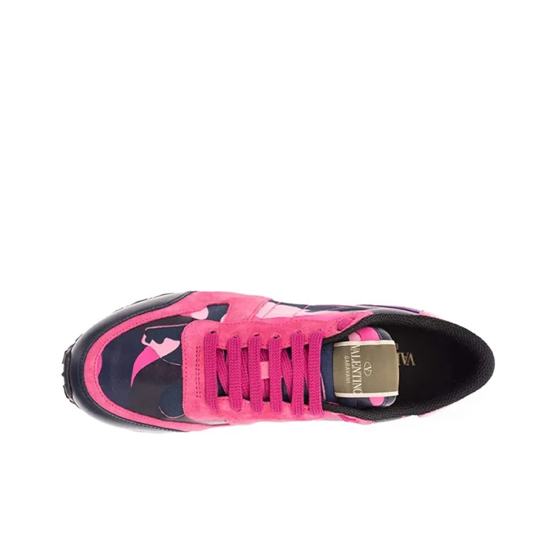 Valentino Women's Rockrunner 'Army Pink'-3