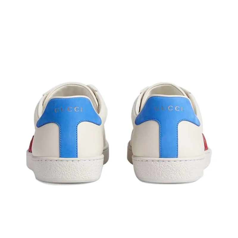 GUCCI Ace 'Interlocking G White Red Blue'-3