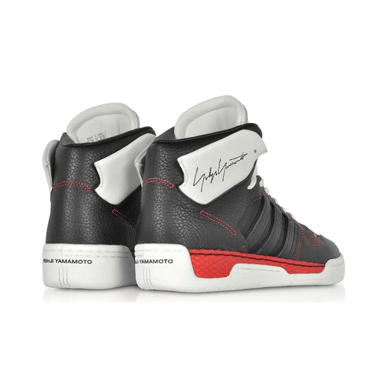 Adidas Y 3 Hayworth Black White Red-4