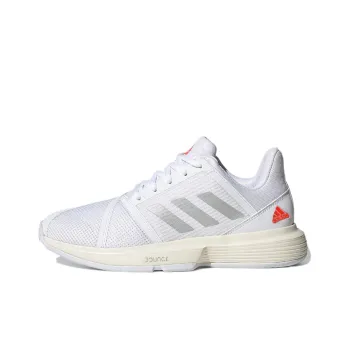 Adidas Courtjam Bounce Low Top Tennis Shoes Women's White