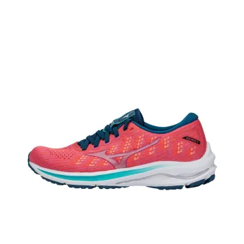 Mizuno Wave Rider 25 Waveknit 'Pink Blue White' Women's