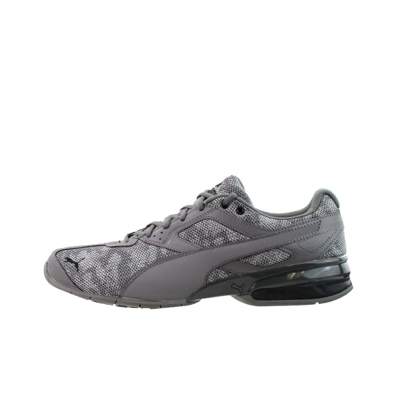 PUMA Tazon 6 Camo Mesh Anti-Slip Wear-Resistant Low-Top Running Shoes Men's Gray-0