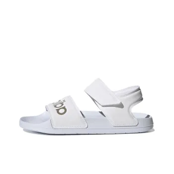 Adidas Adilette Sandal 'White Champagne Metallic' Women's