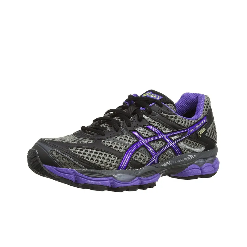 Asics Gel-Cumulus 16 Running Shoes Women's Low-Top Black/Purple-2