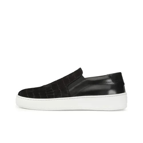 SERGIO ROSSI Lifestyle Shoes Men Low-Top Black