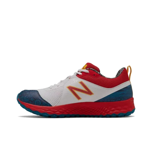 New Balance Fresh Foam 3000 V5 Running Shoes Men Low-Top White/Red/Blue