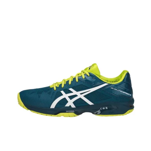 Asics Gel-Solution Speed 3 Running Shoes Men Low-Top Jasper/White