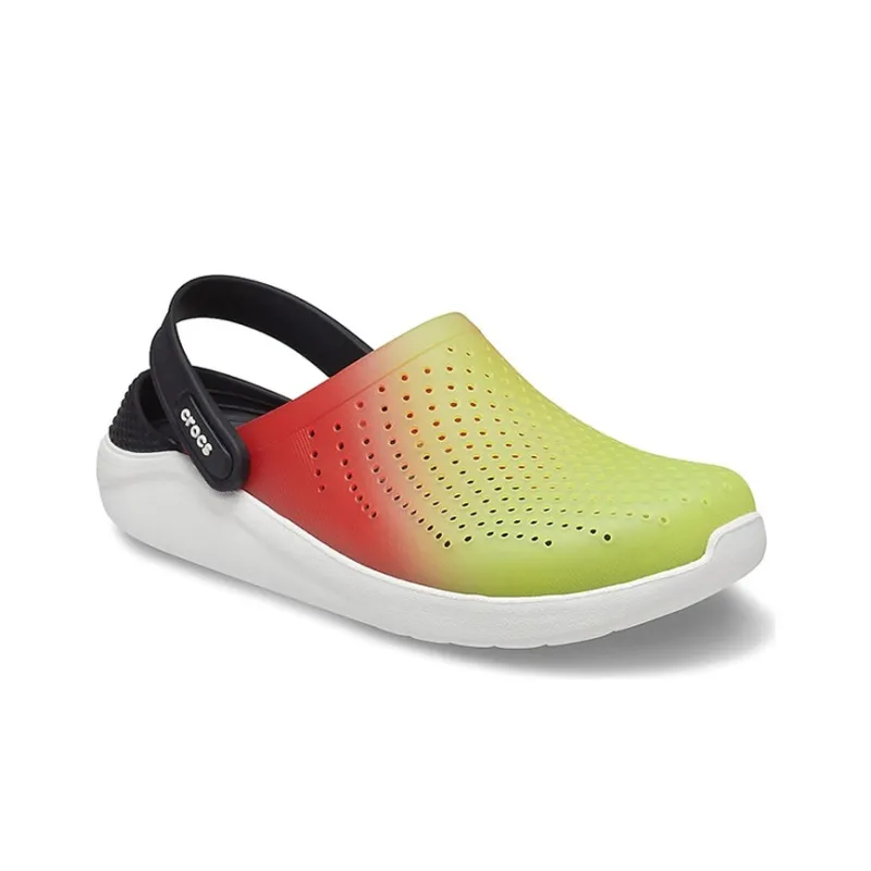 Crocs LiteRide Clogs Unisex Orchid Orange Gradient-2