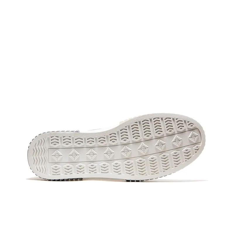 Anthony Miles Stylish Skateboarding Shoes Men's White Gray-5