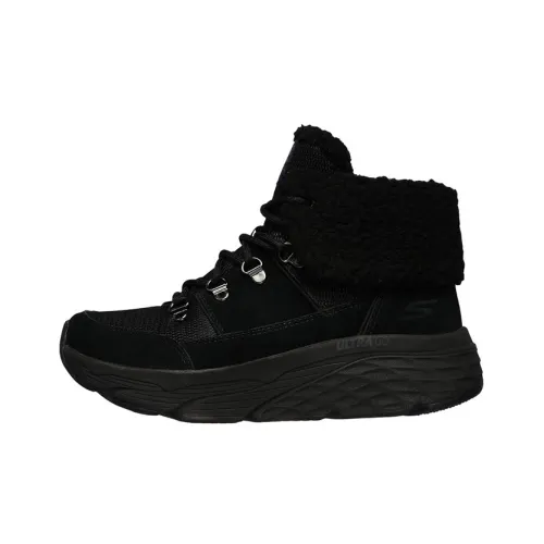 Skechers Max Cushioning Casual Shoes Women's High-Top Black