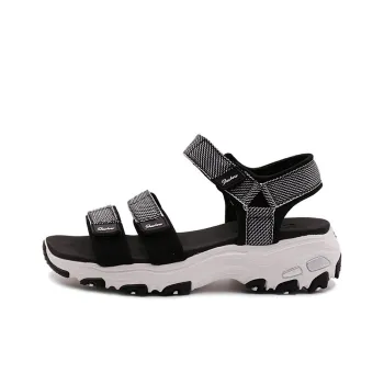 Skechers D Lites Sandals Black Women's
