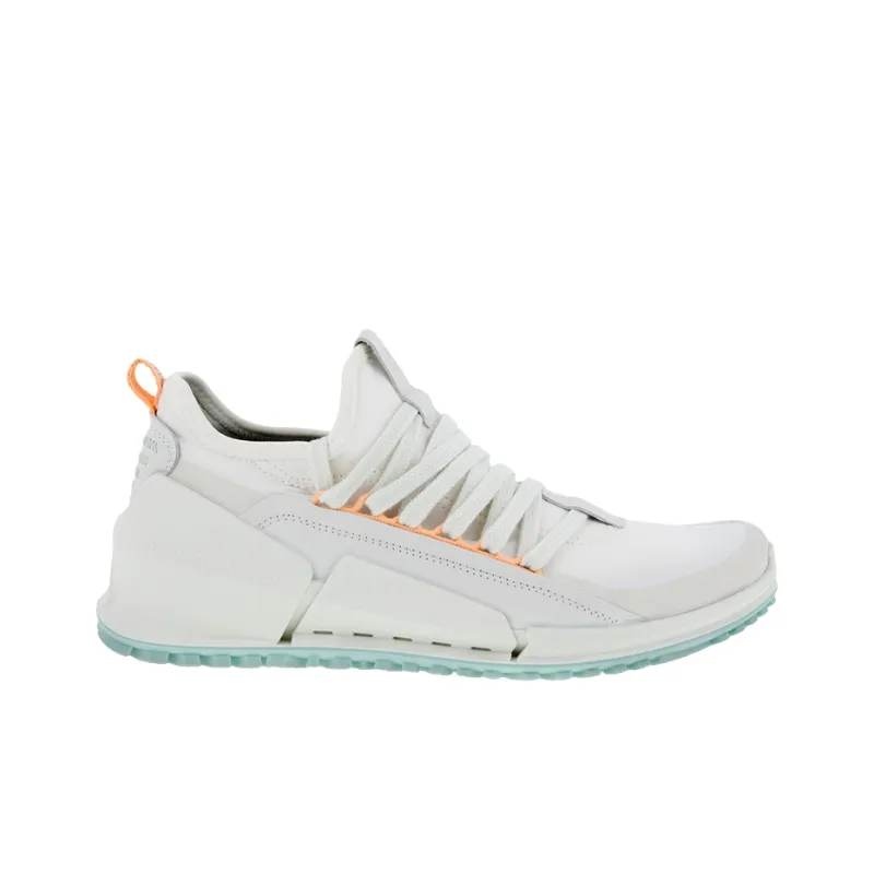 Ecco Biom 2.0 Wear-Resistant Low-Top Running Shoes Women's White Green-1