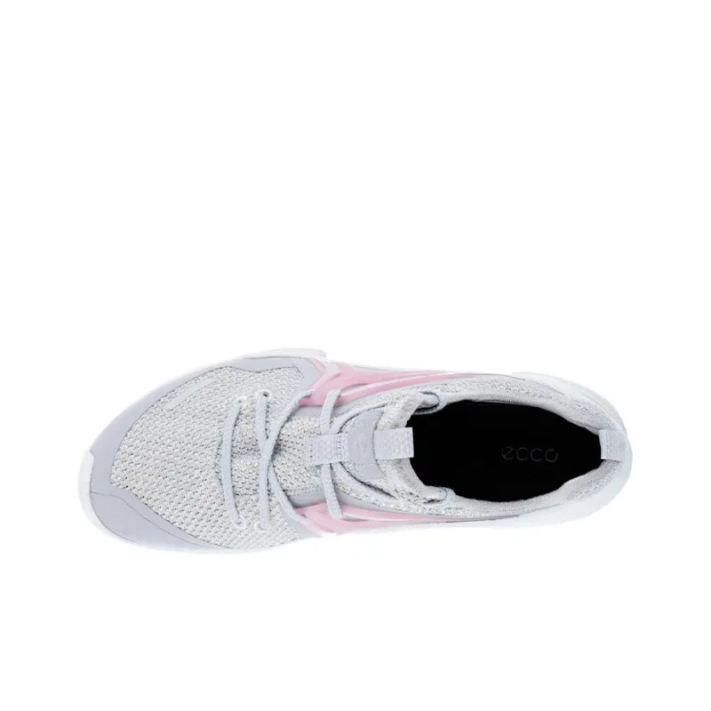 Ecco Biom C Trail Low Top Running Shoes Women's Silver Gray-3