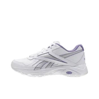 Reebok Walk Ultra V Dmx Ma Wear-resistant Non-slip And Breathable Low-Top Running Shoes Women's White Purple