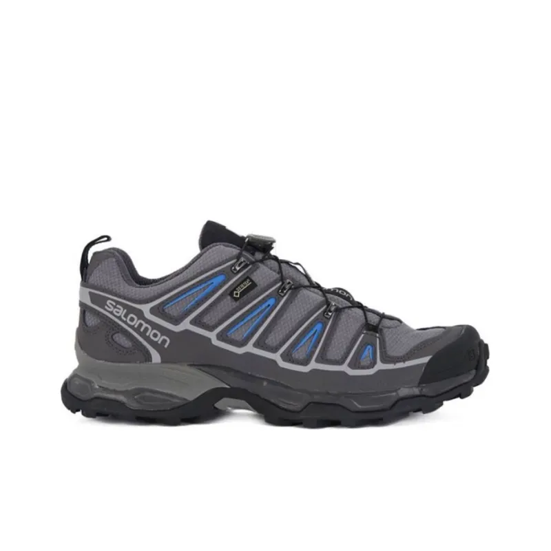 SALOMON X Ultra 2 Anti Slip Wear Resistant Low Top Running Shoes Unisex Gray-1
