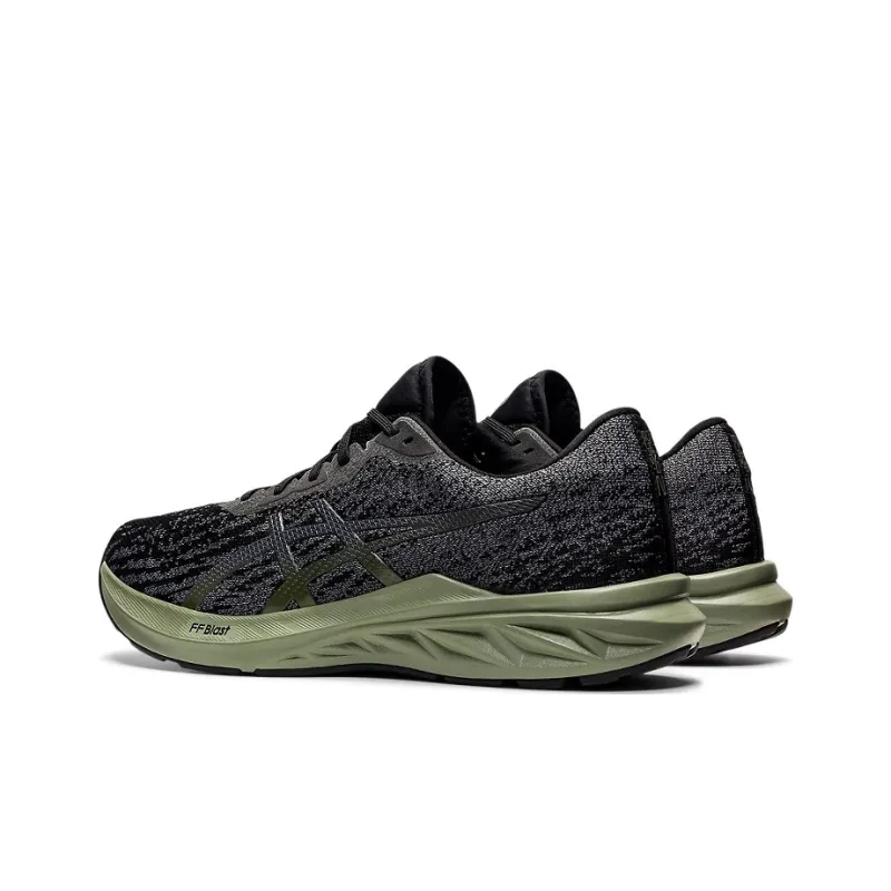 Asics Dynablast 2 Running Shoes Men Low-Top Graphite Gray/Green-3