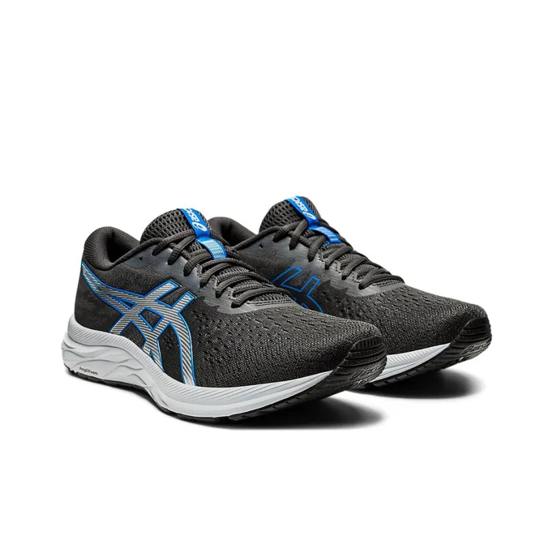 Asics Gel-Excite Durable Breathable Low-Top Running Shoes Men's Graphite Gray Blue Silver-2