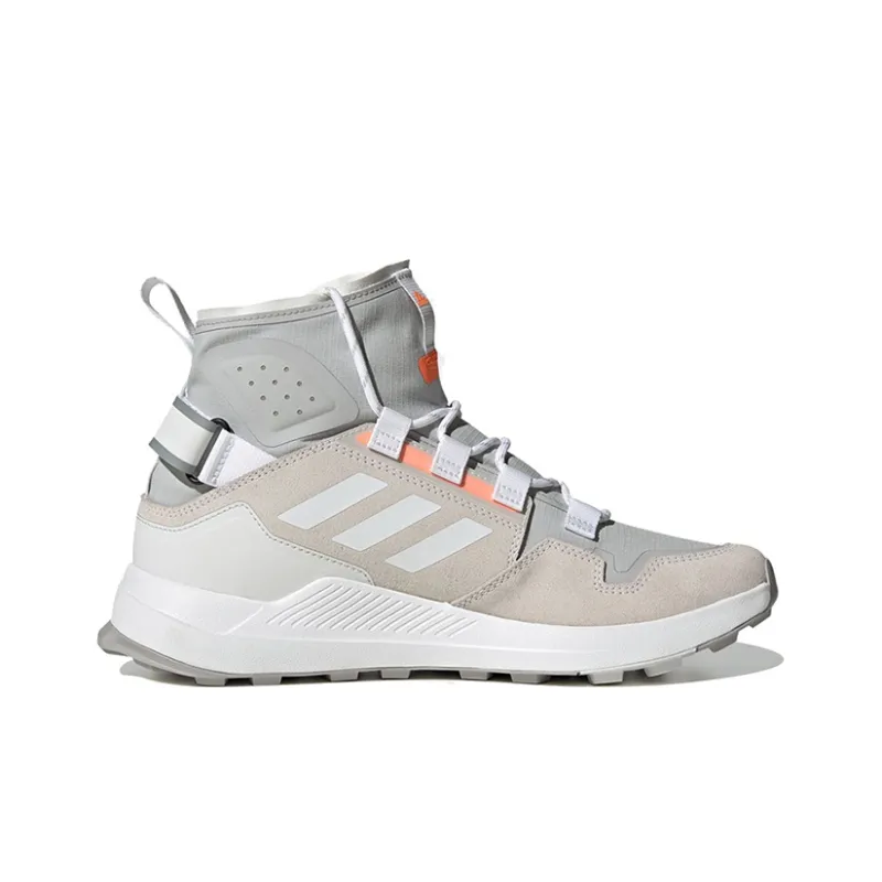 Adidas Terrex Hikster Mid Hiking Breathable Mid-Top Trekking Shoes Unisex Gray-1