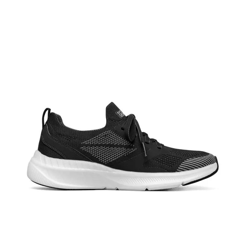 Skechers Go Run Hyper Burst Low Top Black/White Women's-1