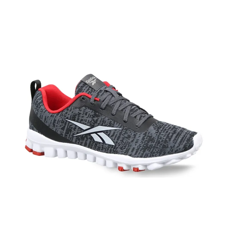 Reebok Harmony Road Pro Running Shoes Men Low-Top Gray/Red-2
