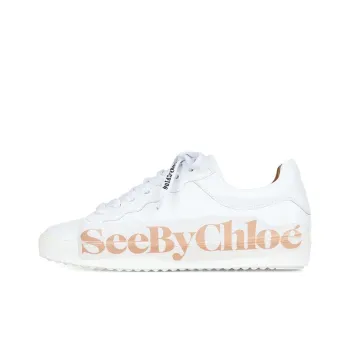 See By Chloe Essie Low-Top Stylish Skateboarding Shoes Women's White