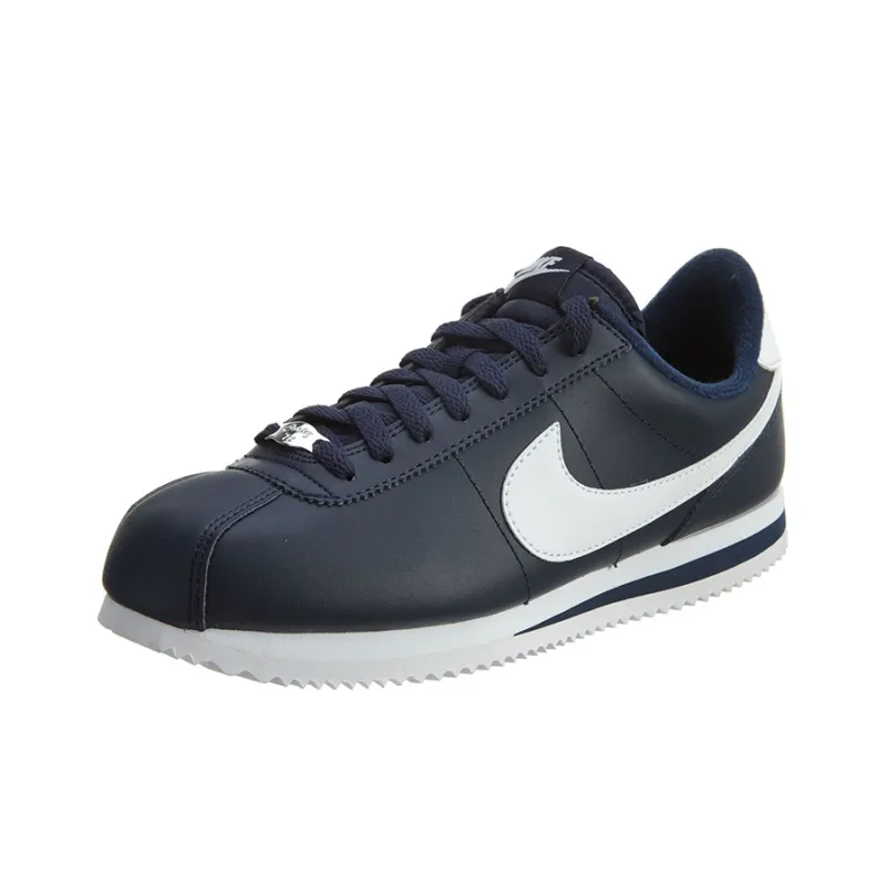 Nike Cortez Basic Leather 'Obsidian'-2