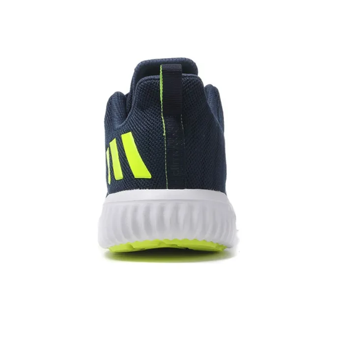Adidas Climacool Anti-Slip Wear-Resistant Low-Top Marathon Running Shoes Men's Blue Yellow White-4