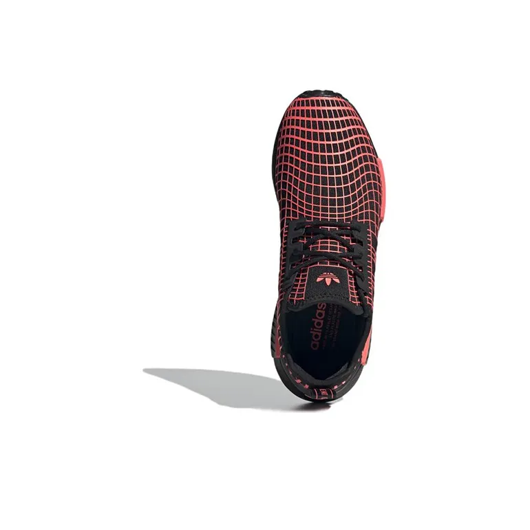 Adidas Originals Nmd R1 Core Black Turbo Lines-4