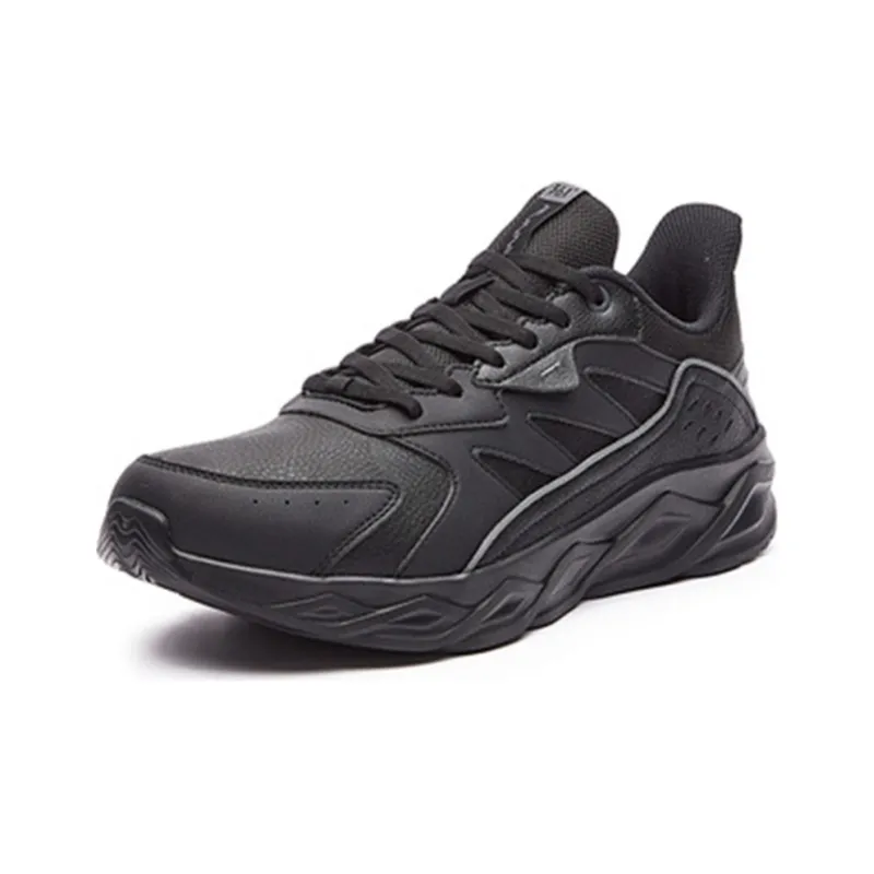 361° Low Top Running Shoes Men's Obsidian Black-1