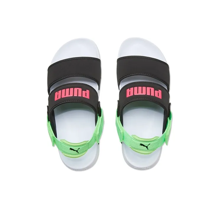 PUMA Leadcat Ylm Lite 'White Green Gecko'-2