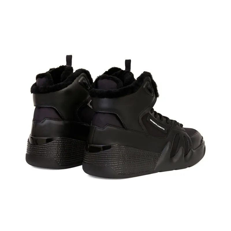 Giuseppe Zanotti Talon Casual Shoes Men High-Top Black-3