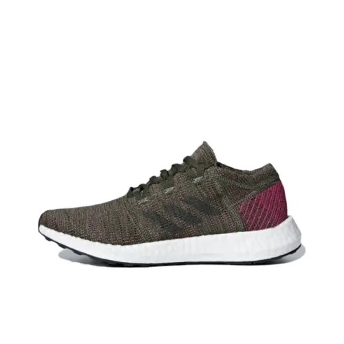 Adidas Pureboost Go Running Shoes Women's Low-Top Pink/Brown