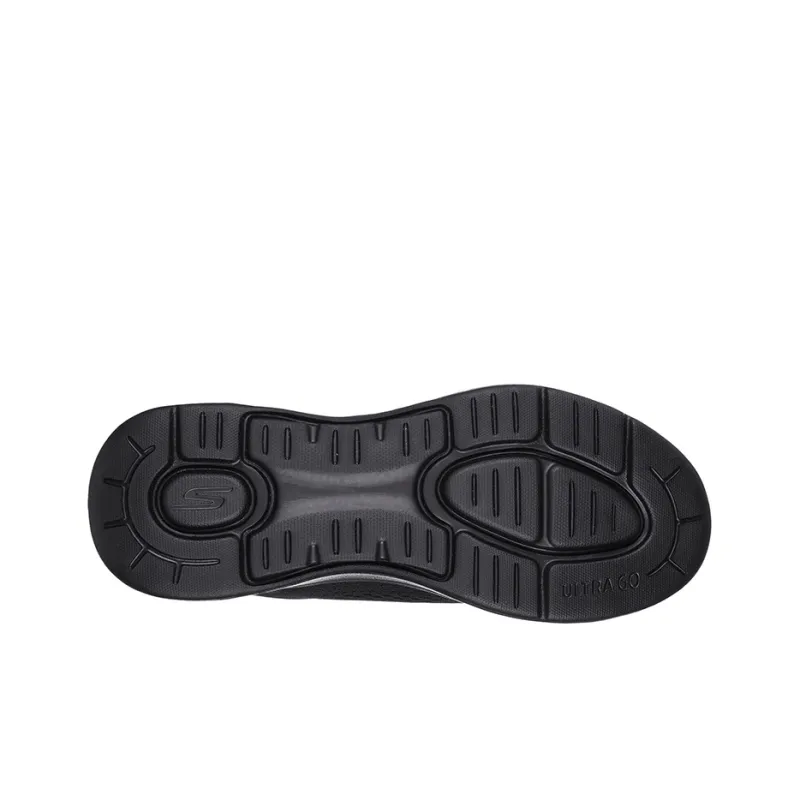 Skechers Go Walk Arch Fit Running Shoes Men Low Top Black-4