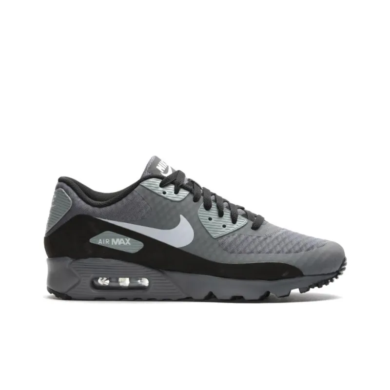 Nike Air Max 90 Cushioning Anti-Slip And Wear-Resistant Low-Top Running Shoes Men's Gray Black-1
