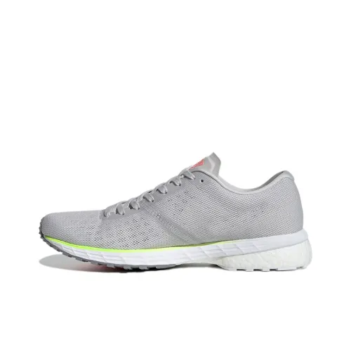 Adidas Adizero Adios 5 Running Shoes Women's Low-Top Gray/White