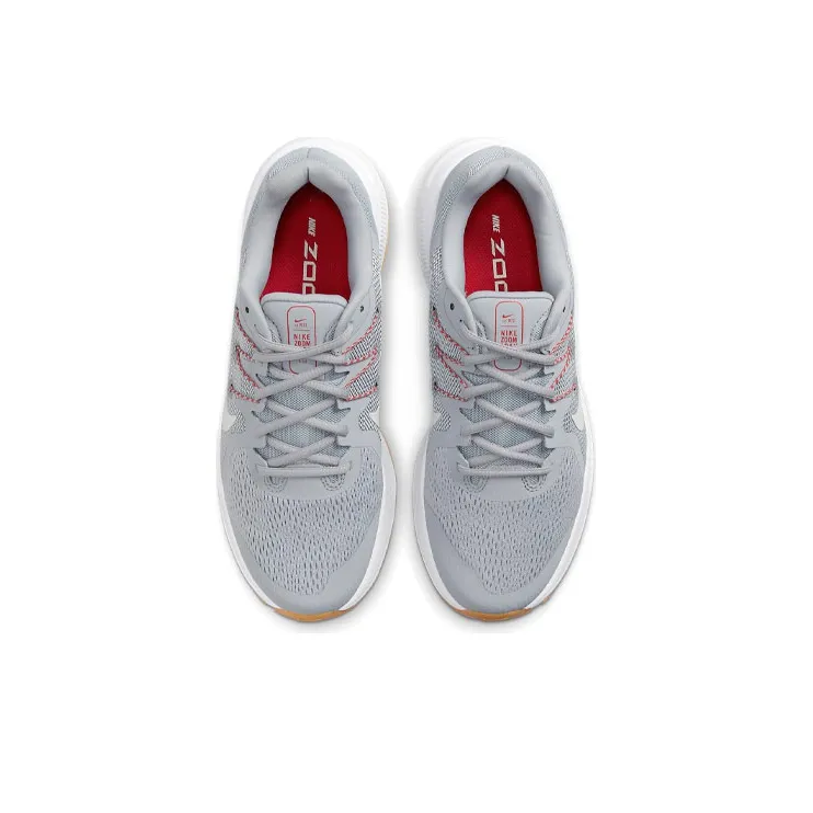 Nike Zoom Span 3 Cozy Breathable Low Tops Sports Gray-3