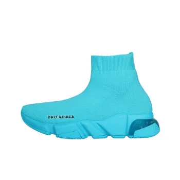 Balenciaga Speed Blue Clear Sole Women's