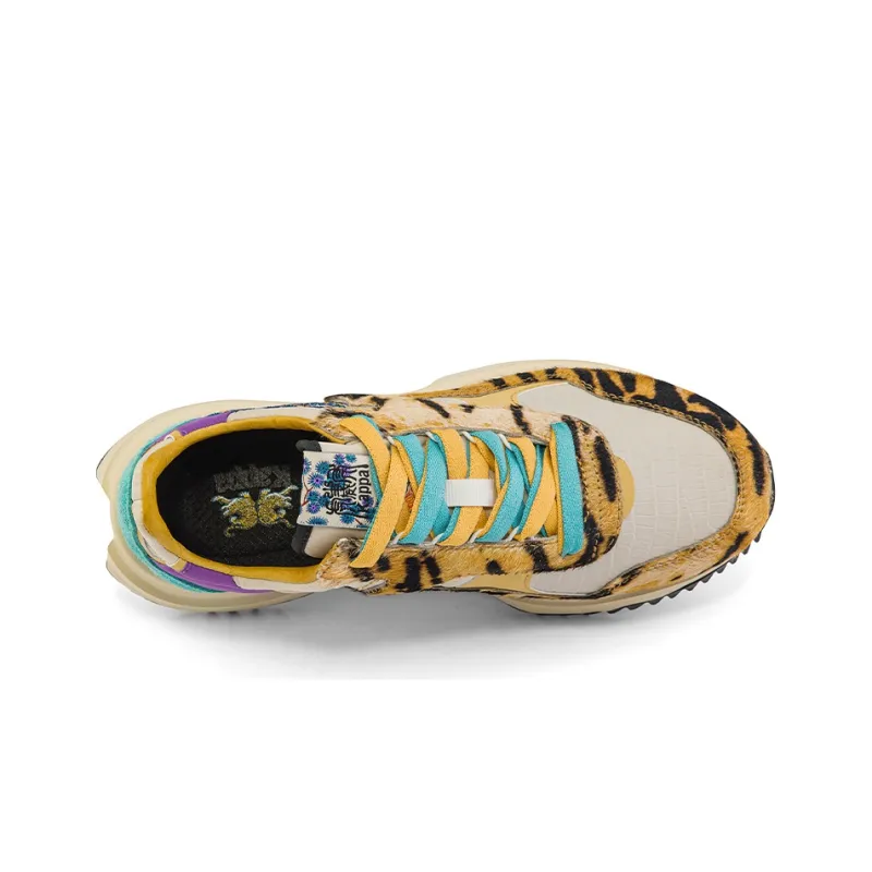 Kappa KAPPA Year Of The Tiger Collection Wear-Resistant Coverage Low-Top Running Shoes Unisex Silver Gray-5
