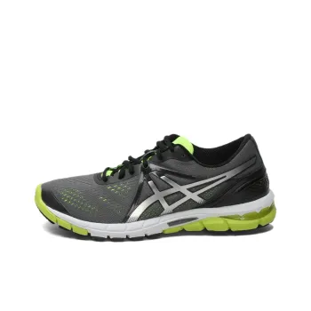 Asics Gel-Excel33 3 Gel-Excel33 3 Breathable Low-Top Running Shoes Men's Gray Neon Green