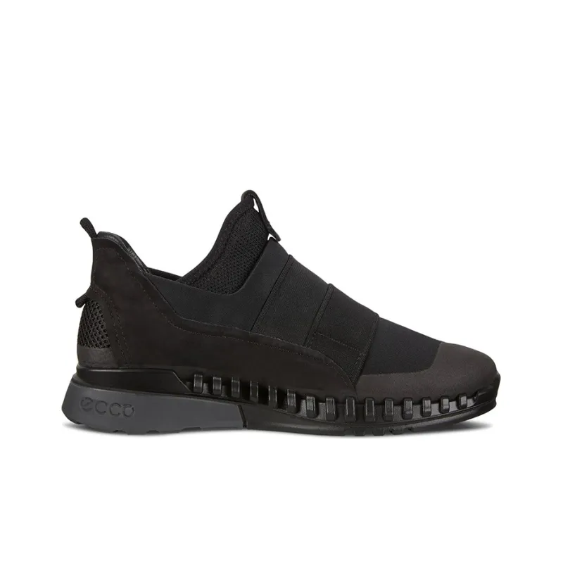 Ecco Zipflex Casual Shoes Women's Low Top Black-1