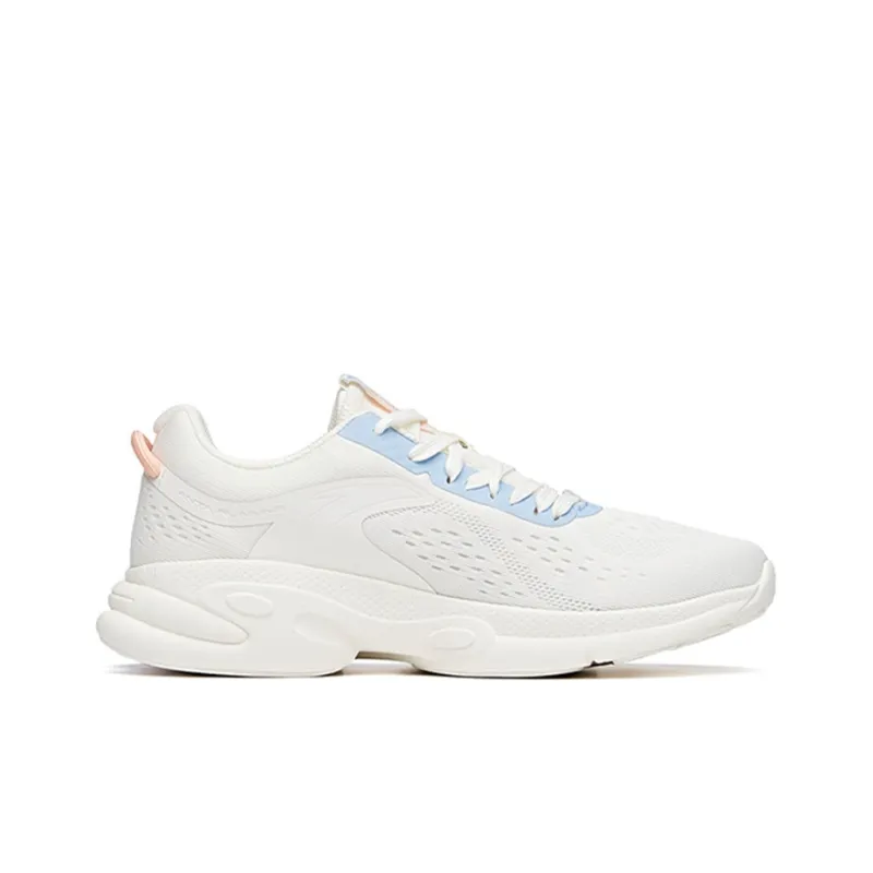 Anta Running Collection Low Top Running Shoes Women's White Blue-1
