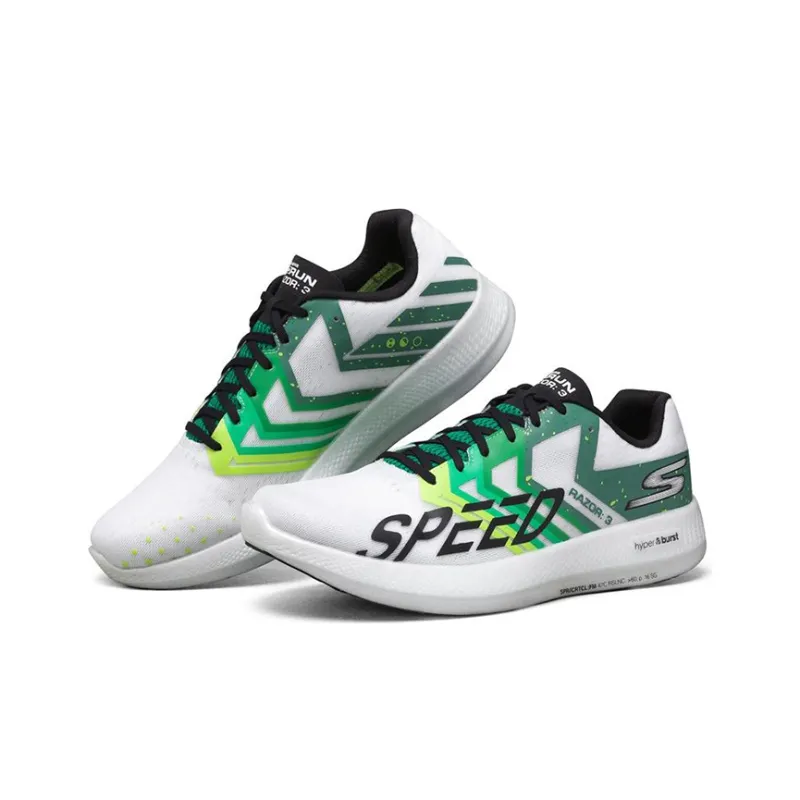 Skechers Go Run Razor 3 'White Green'-2