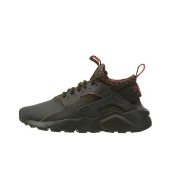 Nike Air Huarache Run Ultra Cargo Khaki Crimson